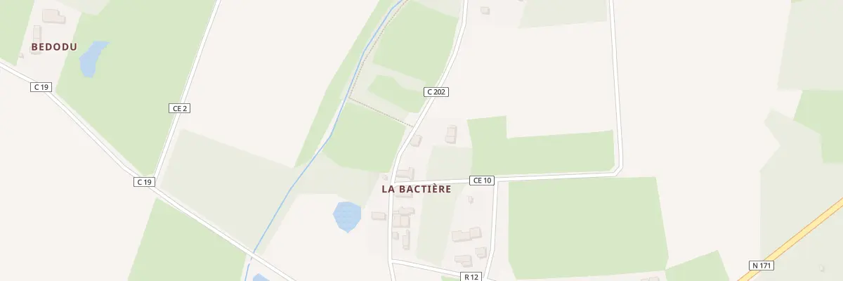 Plan du 38 La Bactière à La Grigonnais