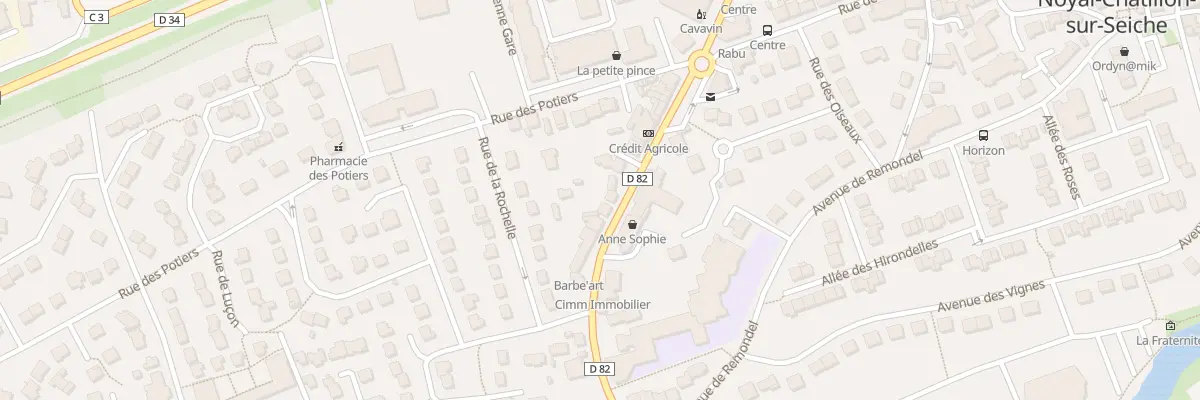 Plan du 23 Rue de Rennes à Noyal-Châtillon-sur-Seiche