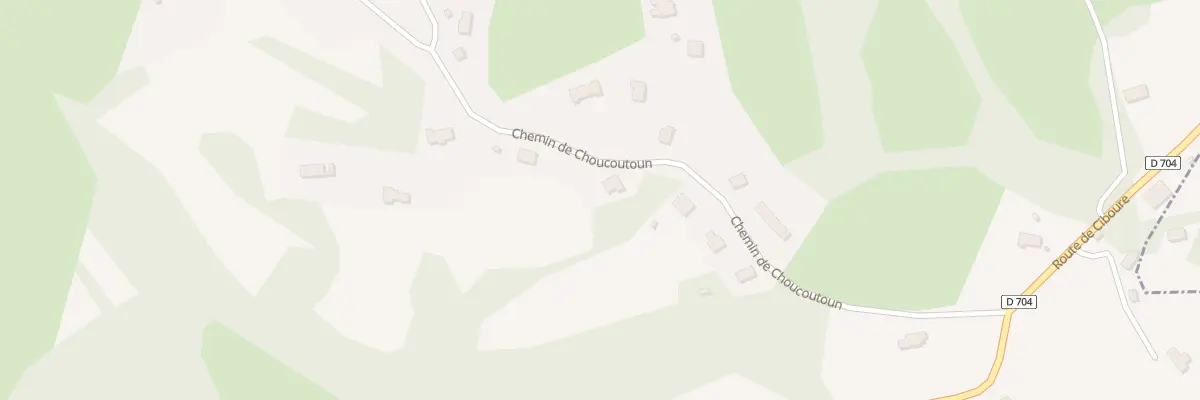 Plan du 1110 Che de Choucoutoun à Urrugne