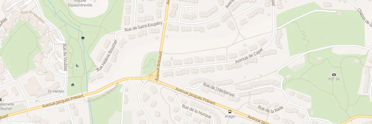 Plan du 38 Av de Capel à Cherbourg-en-Cotentin