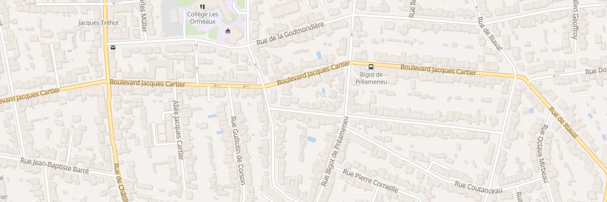 Plan du 5 Rue Villiers de l’Isle Adam à Rennes