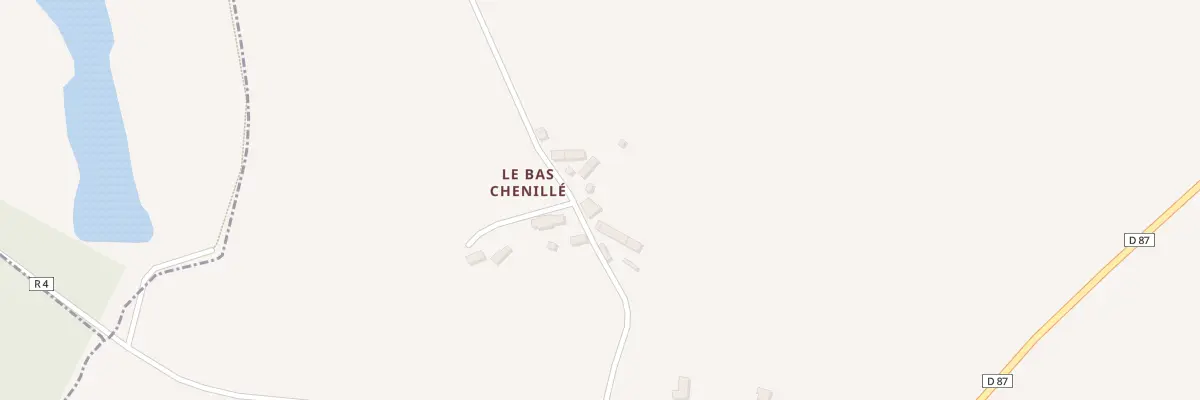 Plan du 5096 Chenille à Saint-Léger-des-Prés