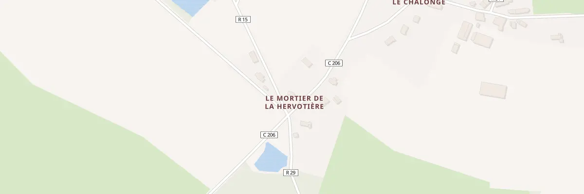 Plan du 3 Le Mortier à La Chevallerais