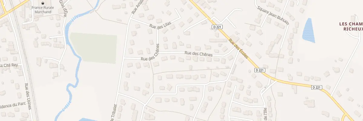 Plan du 14 Rue des Chênes à Montreuil-sur-Ille