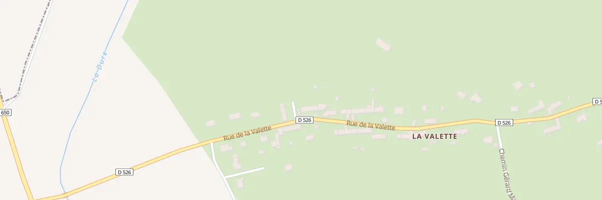 Plan du 66 Rue de la Valette Saint-Remy à La Haye