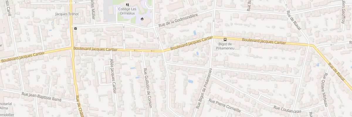 Plan du 1B Rue Villiers de l’Isle Adam à Rennes