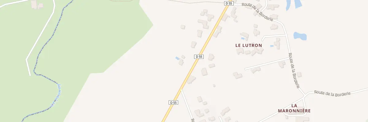 Plan du 1 Rte d’Aizenay à Martinet