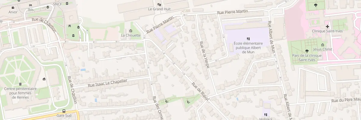 Plan du 9B Rue de Riaval à Rennes