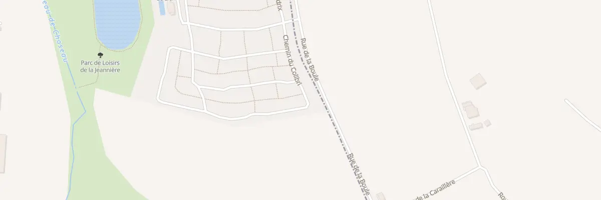 Plan du 828 Rue de la Boule à Sainte-Foy