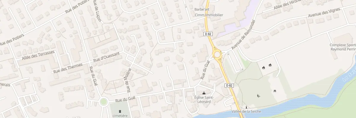 Plan du 33 Rue du Gué à Noyal-Châtillon-sur-Seiche
