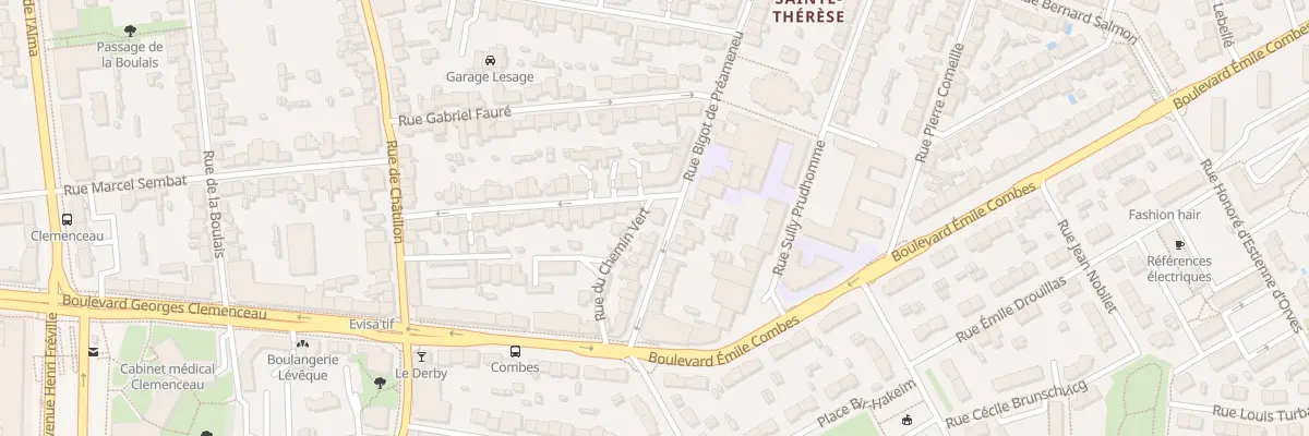 Plan du 66 Rue Bigot de Préameneu à Rennes