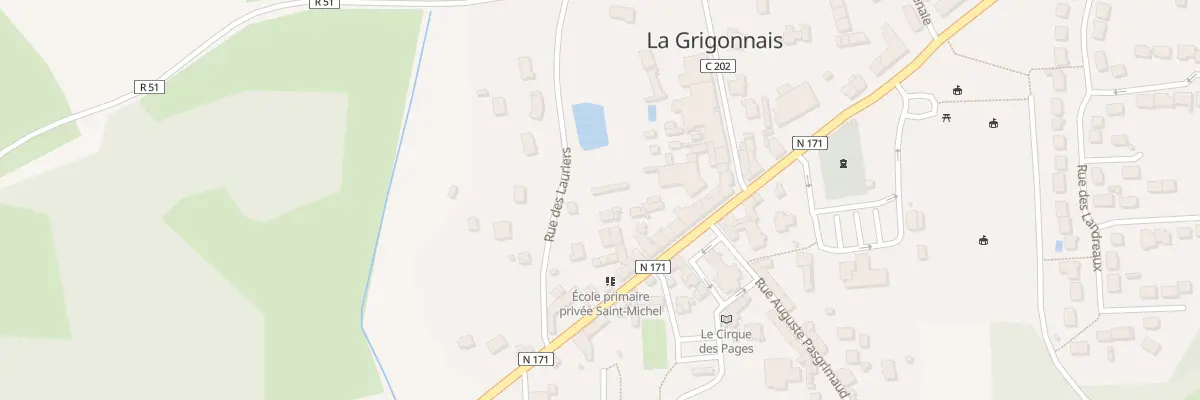 Plan du 8B Rue des Lauriers à La Grigonnais