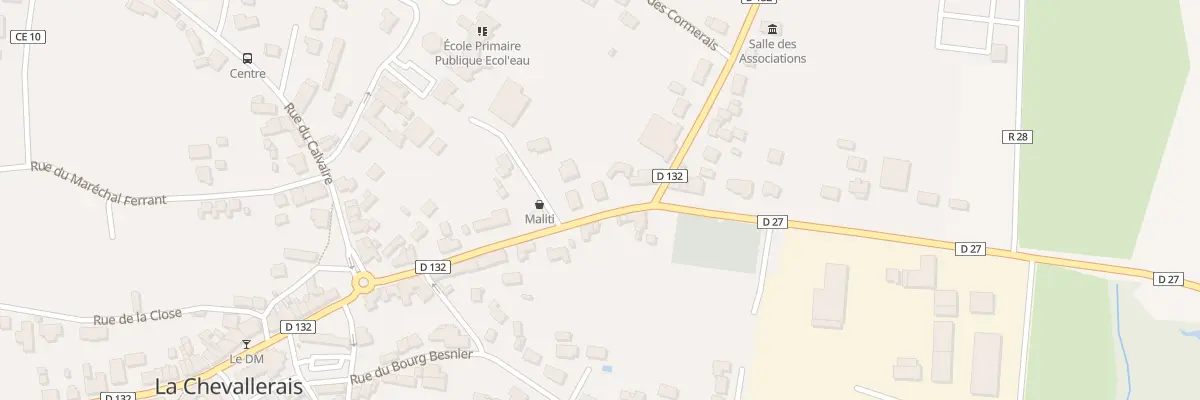 Plan du 35B Rue de Nantes à La Chevallerais