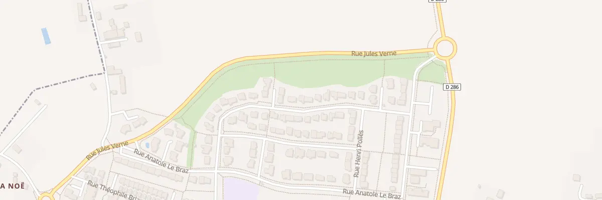 Plan du 23 Rue René-Guy Cadou à Orgères