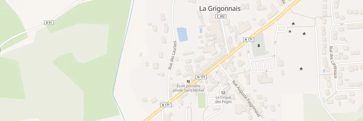 Plan du 8 Rue des Lauriers à La Grigonnais