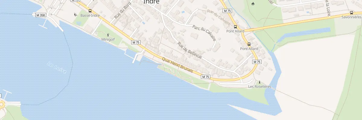 Plan du 18 Quai Henri Brunais à Indre
