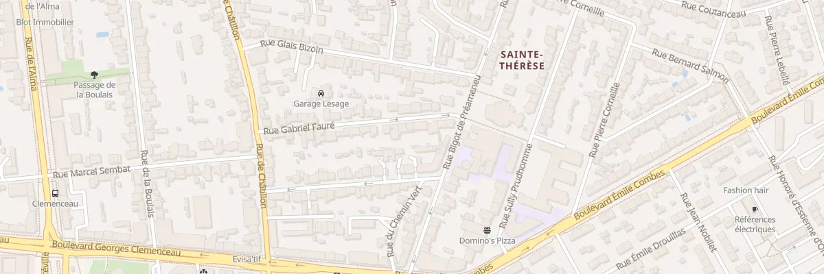 Plan du 26B Rue Gabriel Fauré à Rennes