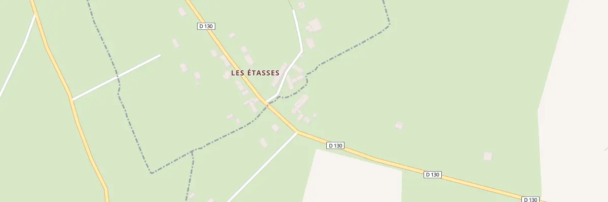 Plan du 10 Rte des Etasses à Besneville
