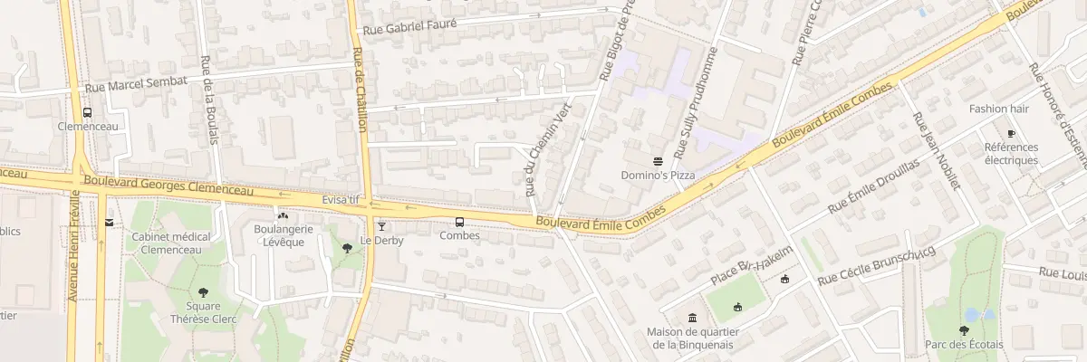 Plan du 80 Rue Bigot de Préameneu à Rennes