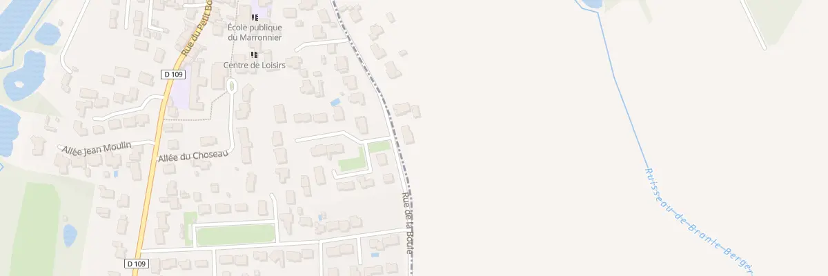 Plan du 195 Rue de la boule à Grosbreuil