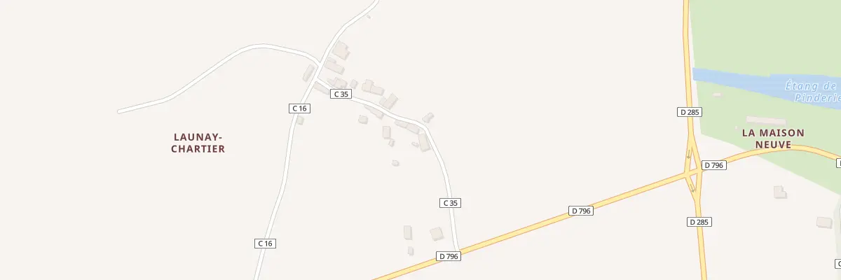 Plan du 5239 Launay Chartier à Cuguen