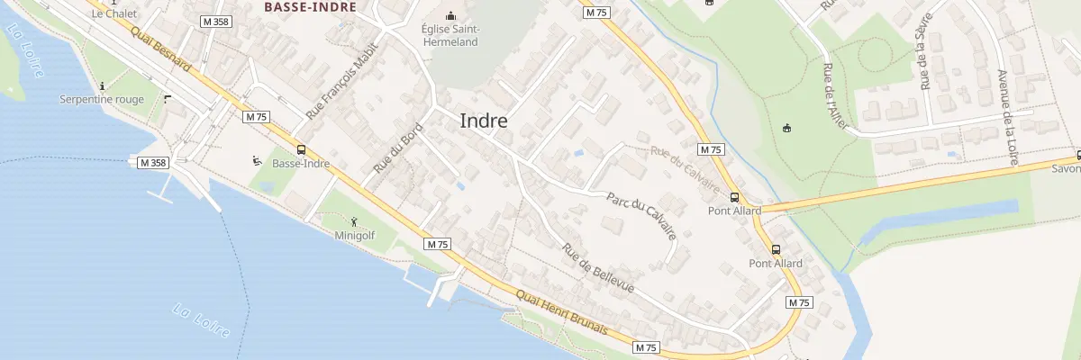 Plan du 7B Rue du Calvaire à Indre