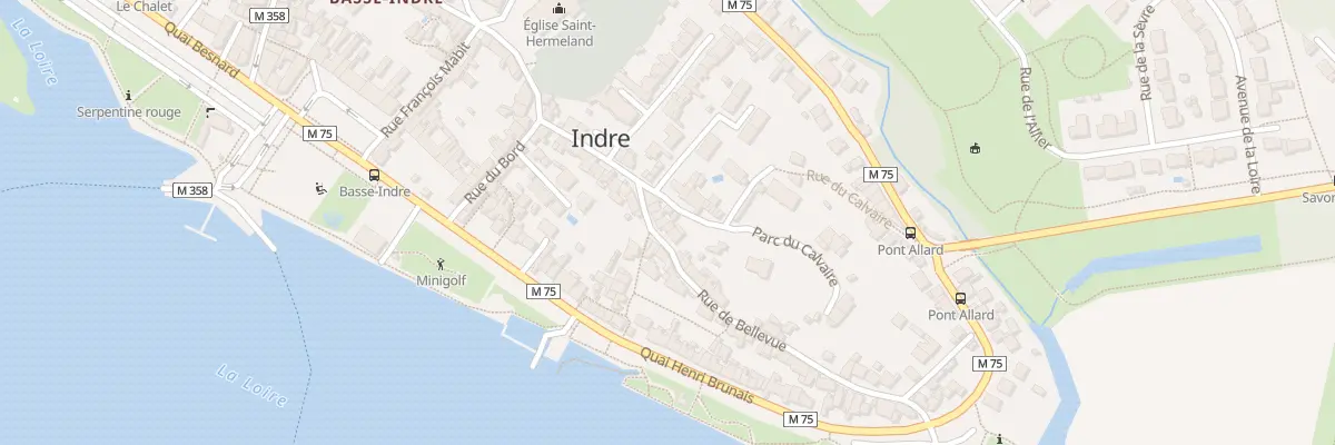 Plan du 34 Rue de Bellevue à Indre