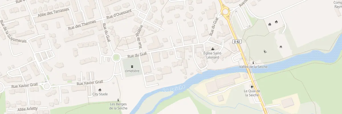 Plan du 36 Rue du Gué à Noyal-Châtillon-sur-Seiche
