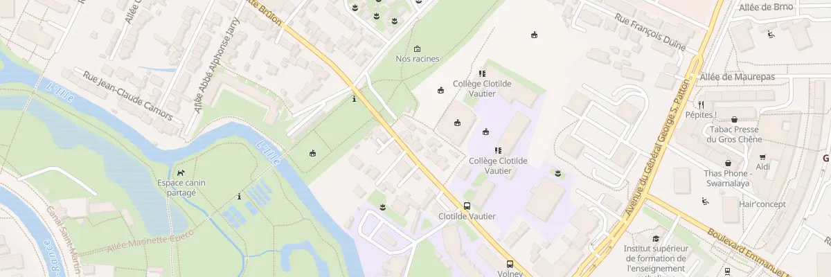 Plan du 18T Rue de la Motte-Brûlon à Rennes