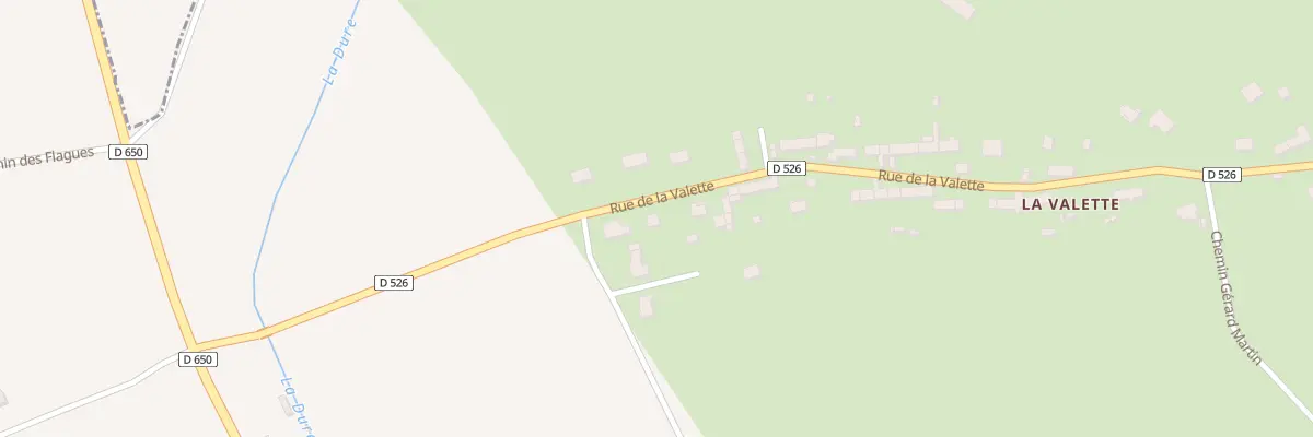 Plan du 57 Rue de la Valette Saint-Remy à La Haye