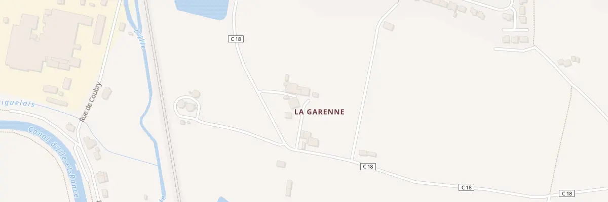 Plan du 5259 La Garenne à Montreuil-sur-Ille