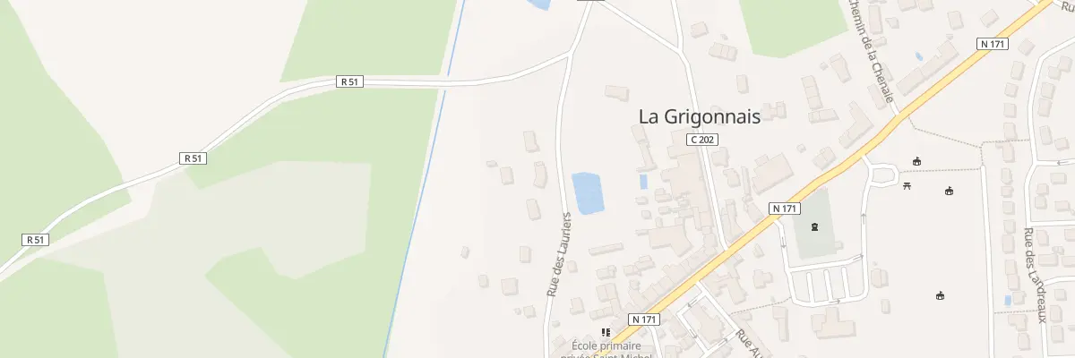 Plan du 15 Rue des Lauriers à La Grigonnais