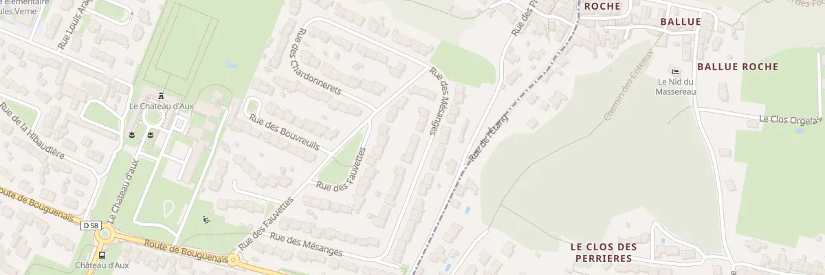 Plan du 35 Rue des Mésanges à La Montagne