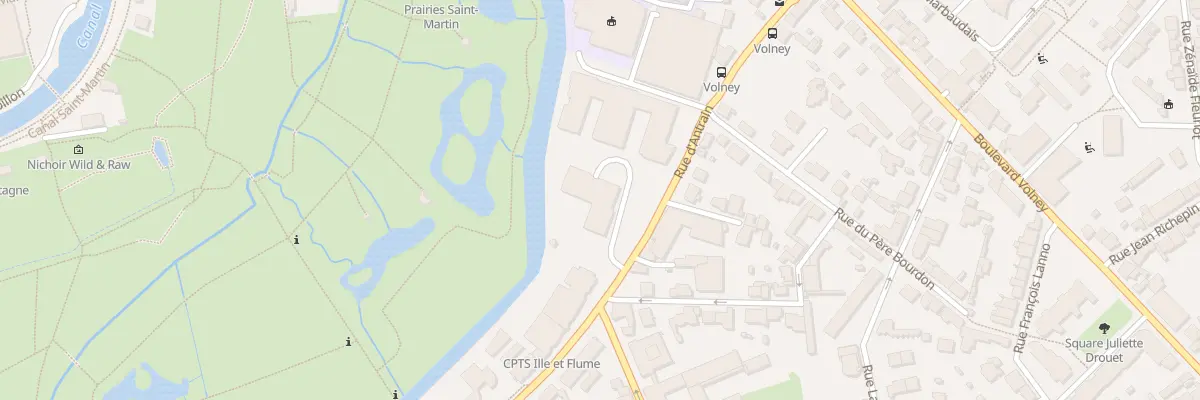 Plan du 127 Rue d’Antrain à Rennes