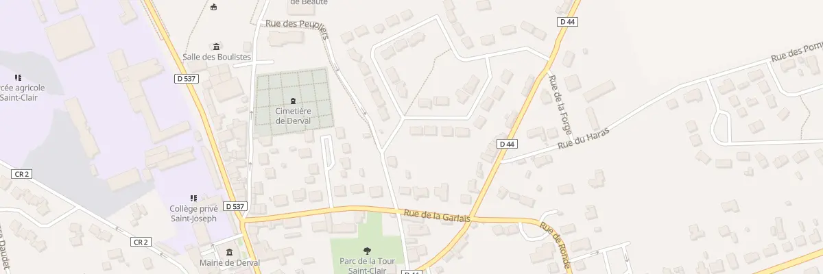 Plan du 2 Rue A Vivaldi à Derval