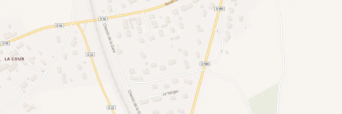 Plan du 13 Rue des Ormes à Couville