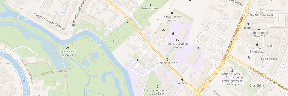 Plan du 19 Rue de la Motte-Brûlon à Rennes