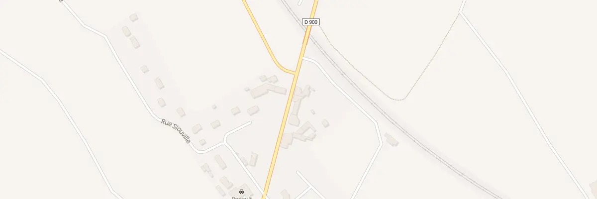 Plan du 3 Village de la Gare à Couville