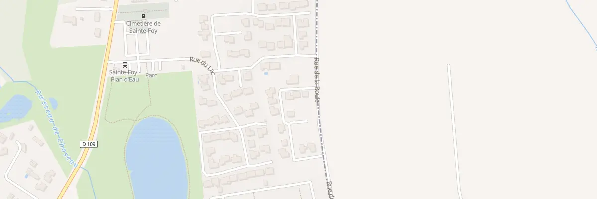 Plan du 33 Rue de la République à Sainte-Foy