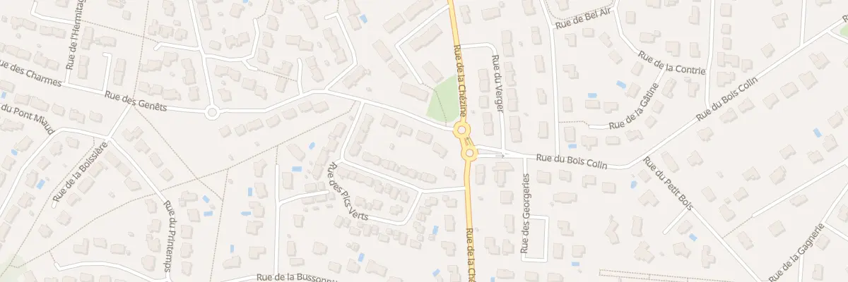 Plan du 3 Rue des Genêts à Sautron