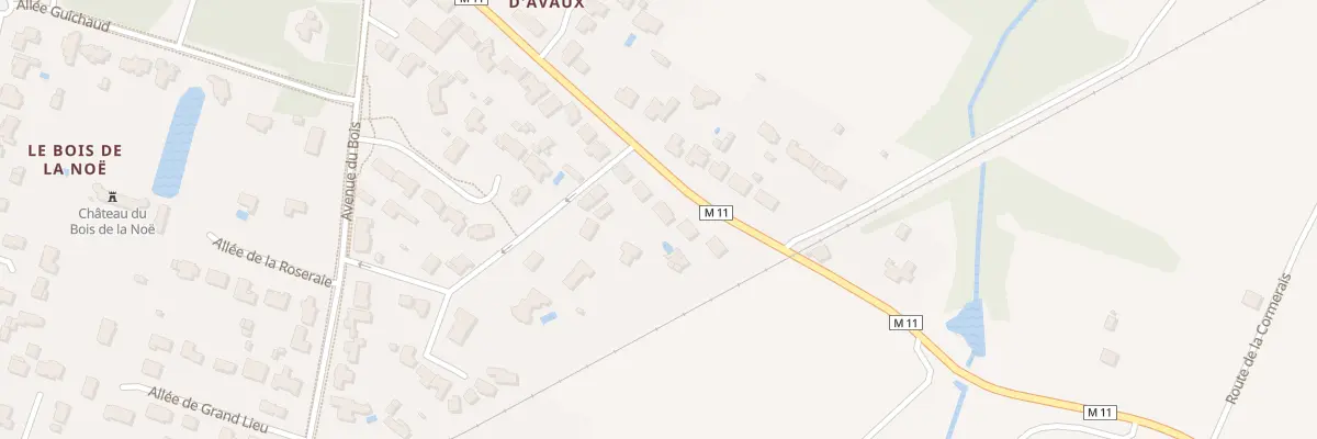 Plan du 17 Rue de la Noë à Bouaye