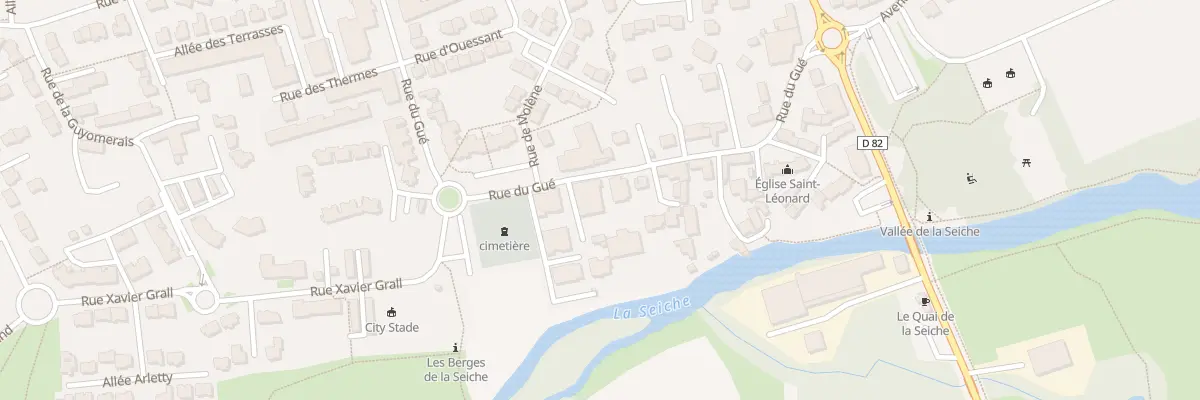 Plan du 32 Rue du Gué à Noyal-Châtillon-sur-Seiche