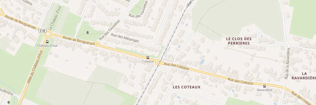 Plan du 28 Rue des Mésanges à La Montagne