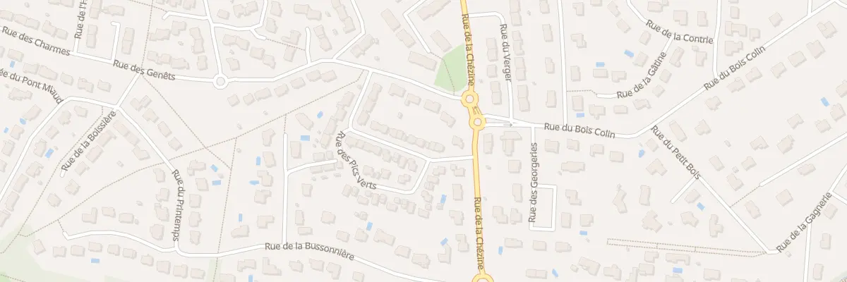 Plan du 8 Rue des Ecureuils à Sautron