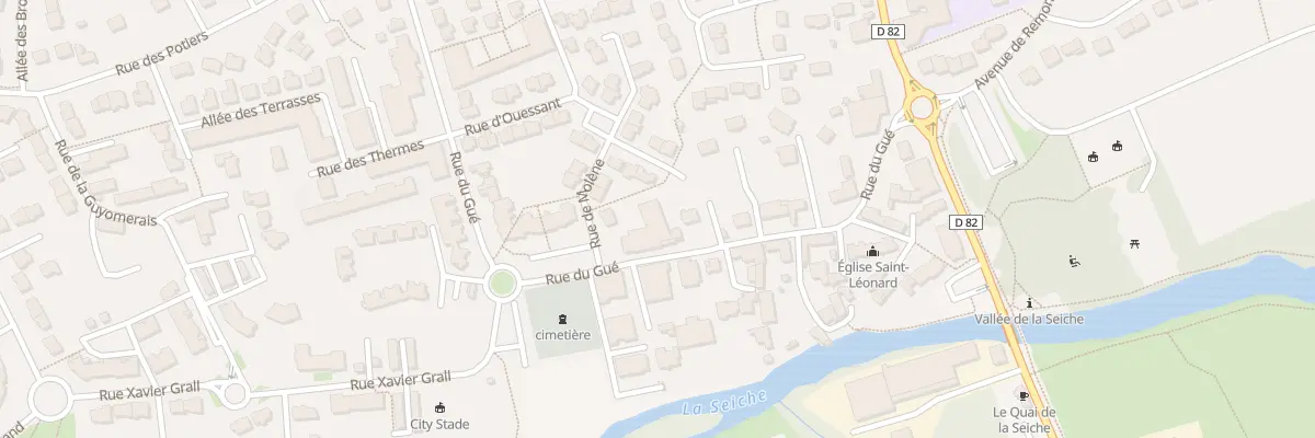Plan du 21 Rue du Gué à Noyal-Châtillon-sur-Seiche