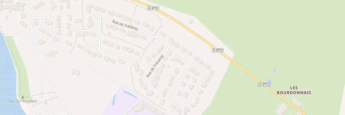 Plan du 58 Rue de Trevarez à Bain-de-Bretagne