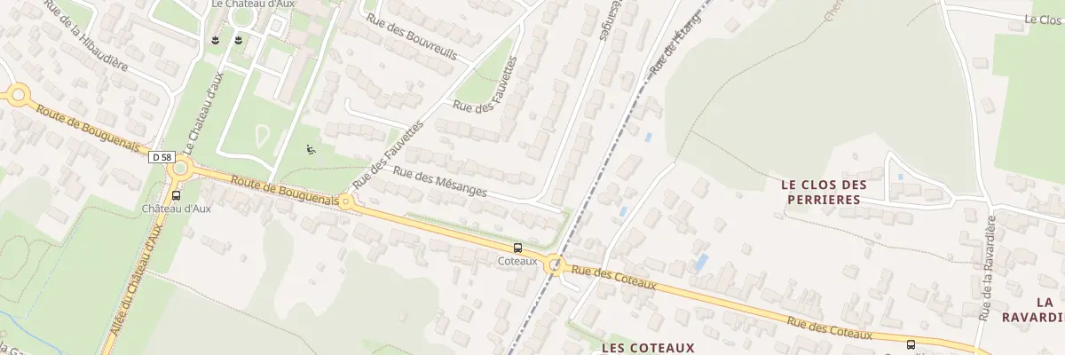 Plan du 17 Rue des Mésanges à La Montagne