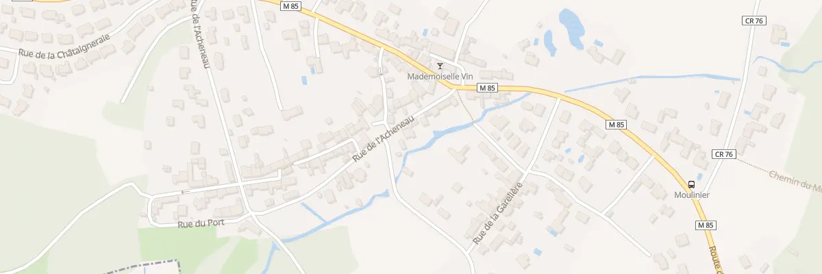 Plan du 8 Rue de l’Acheneau à Bouaye