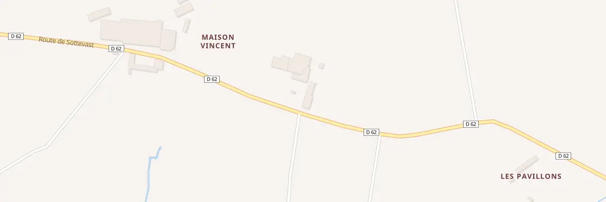 Plan du 2 Hotel Pellerin à Rauville-la-Bigot