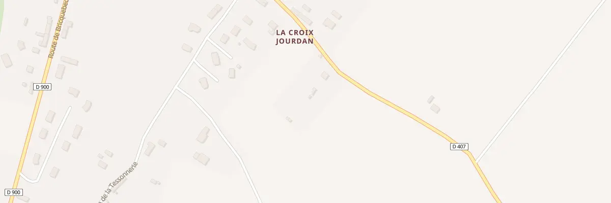 Plan du 5058 La Croix Jourdan à Breuville